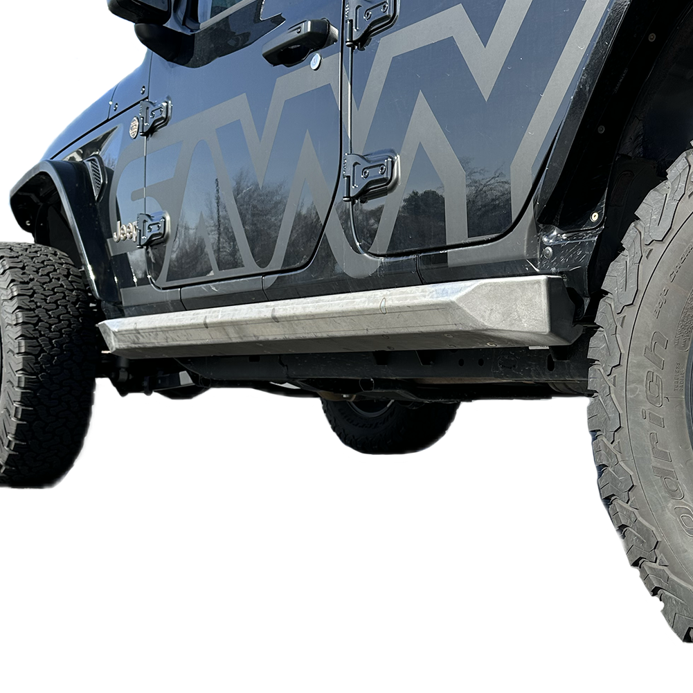 Savvy Rock Sliders Krawler Lite (Bolt On) - 2018-2026 Jeep JLU