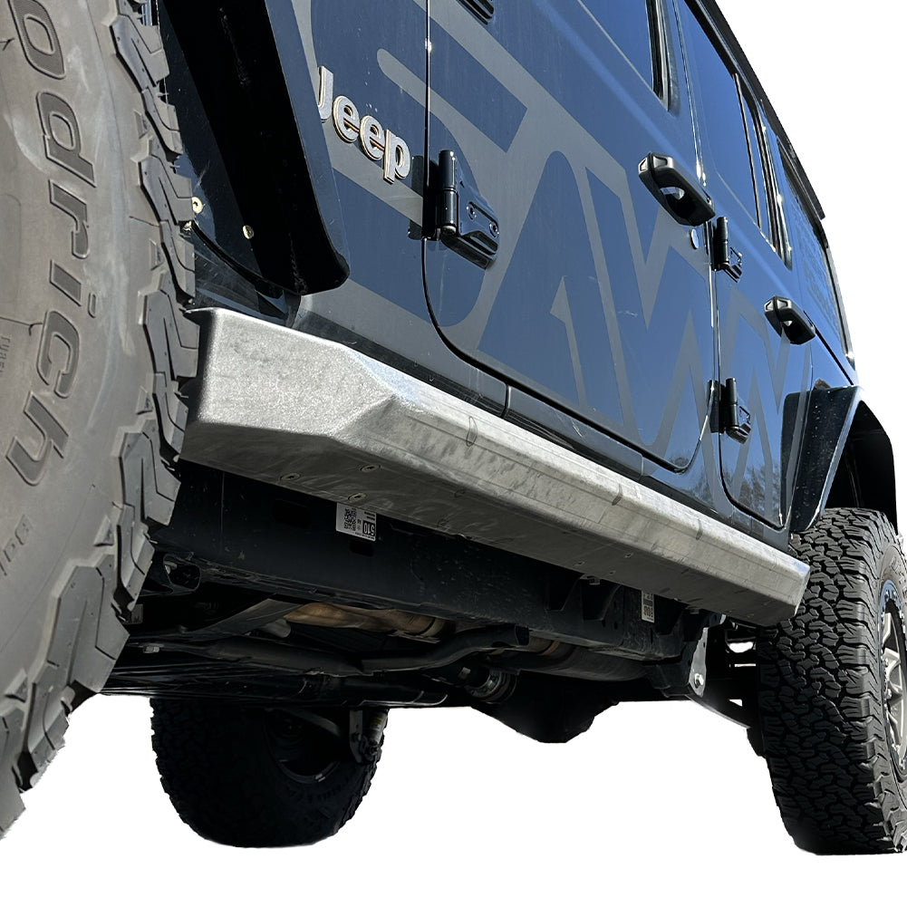 Savvy Rock Sliders Krawler Lite (Weld On) - 2018-2026 Jeep JLU