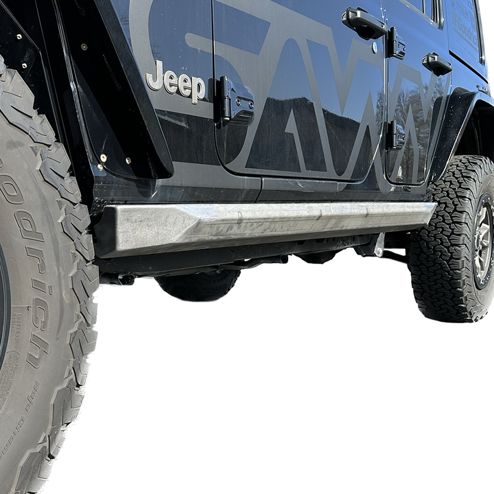 Savvy Rock Sliders Krawler Lite (Bolt On) - 2018-2026 Jeep JLU