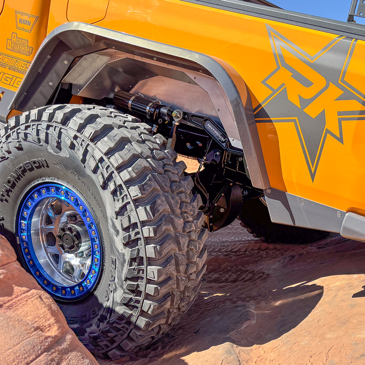 Savvy Rear Inner Fenders (High Clearance Aluminum) - 2020-2026 Jeep JT