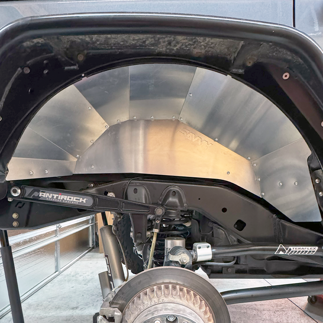 Savvy Highline Fender & Inner Fender Bundle (Aluminum) - 2007-2018 Jeep JK/JKU