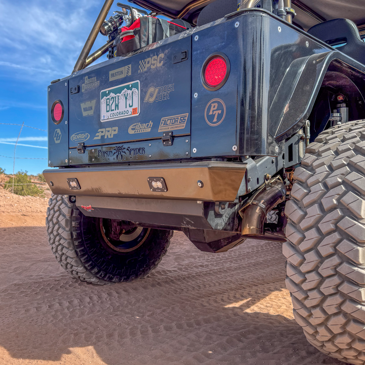 Savvy Rear Bumper (Legacy 6061 Aluminum) - 1997-2006 Jeep TJ/LJ