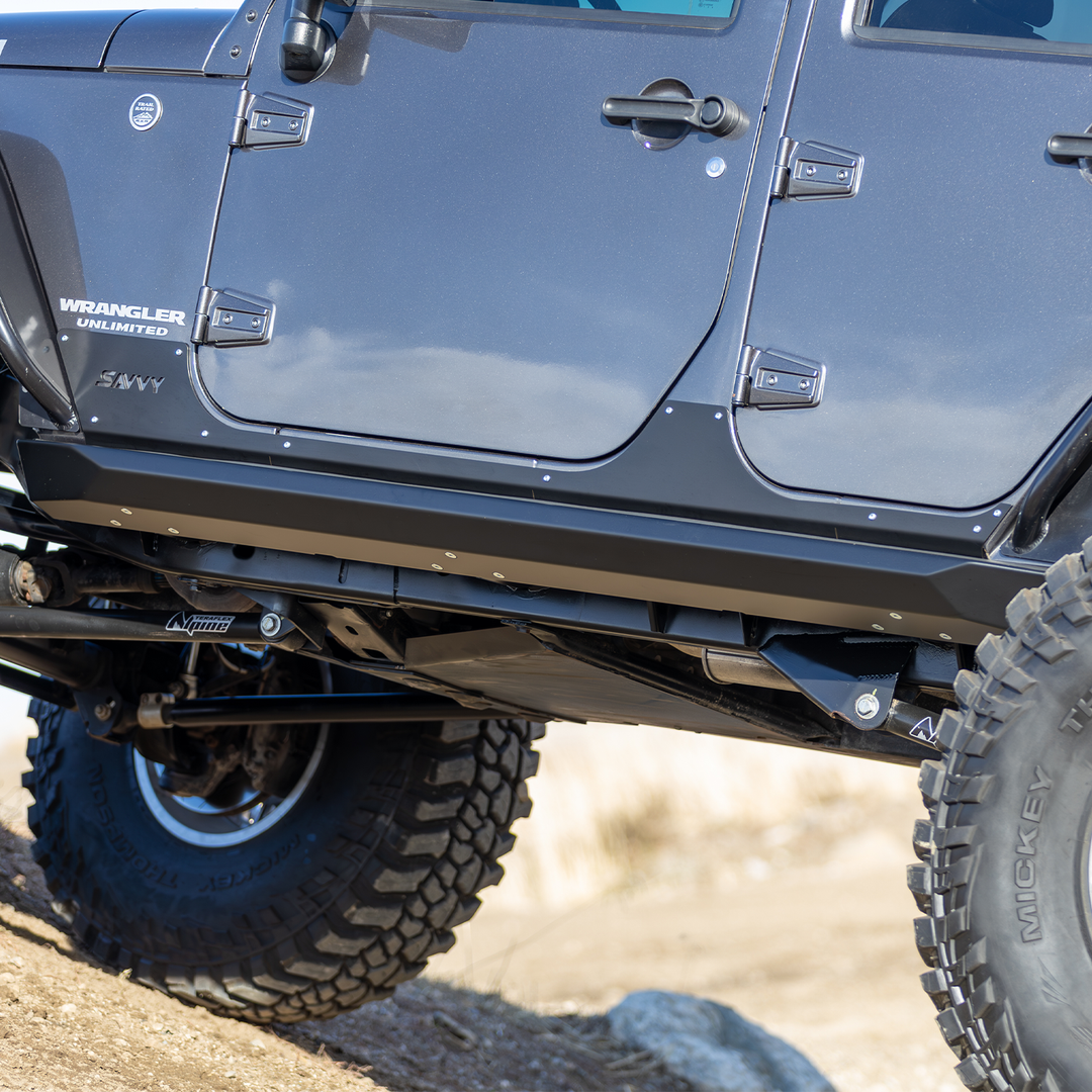 Savvy Rock Sliders Krawler Lite (Bolt On) - 2007-2018 Jeep JKU