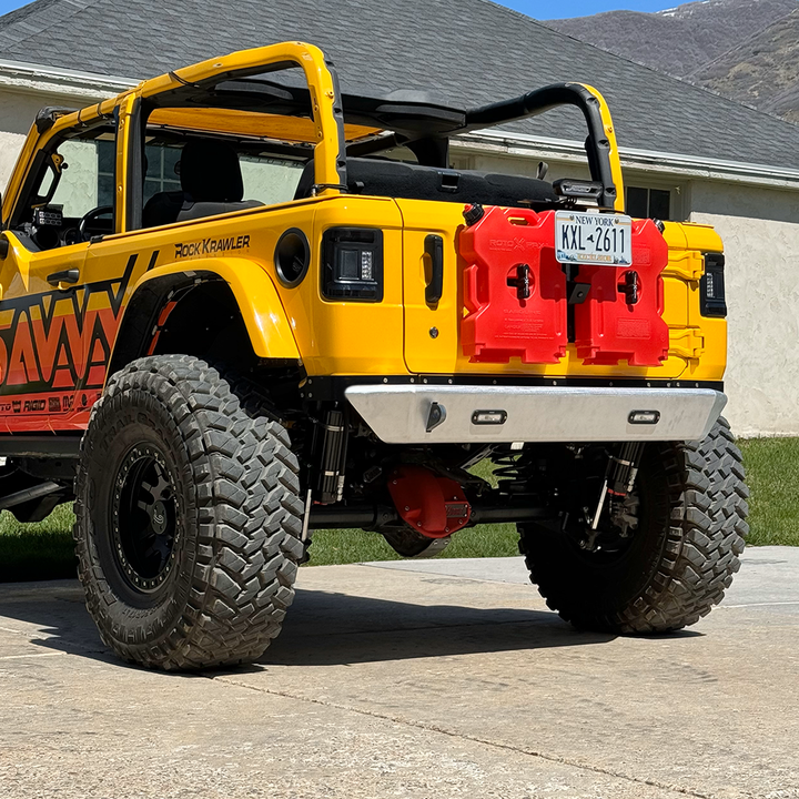 Savvy Rear Bumper (Legacy 6061 Aluminum) - 2018-2026 Jeep JL/JLU