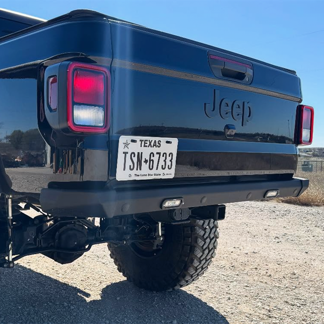 Savvy Rear Bumper (Legacy OG High Clearance Aluminum) - 2020-2026 Jeep JT