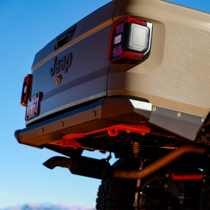 Savvy Rear Bumper (Legacy OG High Clearance Aluminum) - 2020-2026 Jeep JT