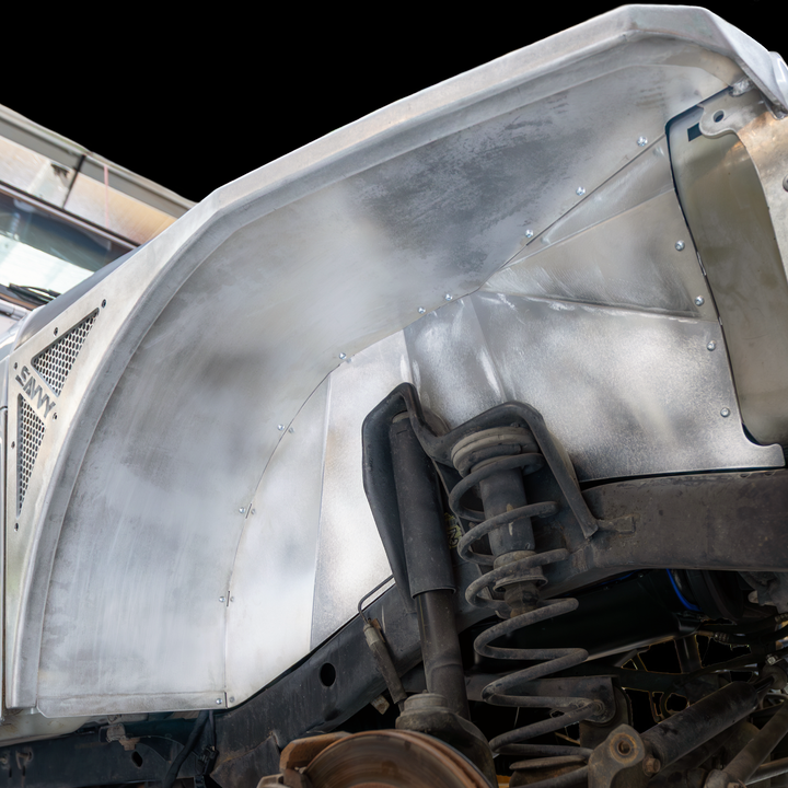 Savvy Front Highline Armor Kit (Legacy Aluminum) - 1997-2006 Jeep TJ/LJ