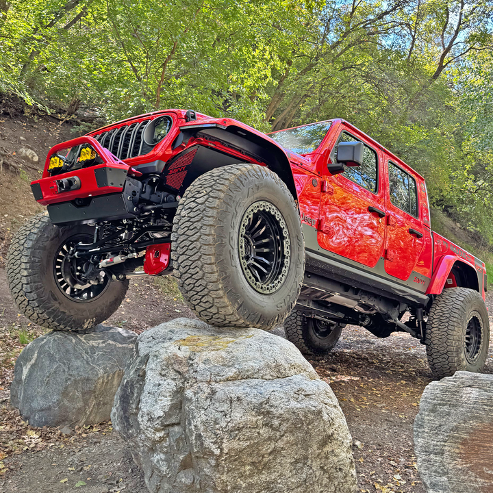 Savvy Rocker Armor Trim Kit (Lightweight Aluminum) - 2020-2026 Jeep JT