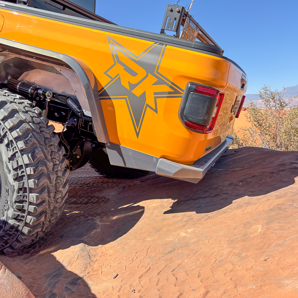 Savvy Rear Bumper (Legacy OG High Clearance Aluminum) - 2020-2026 Jeep JT