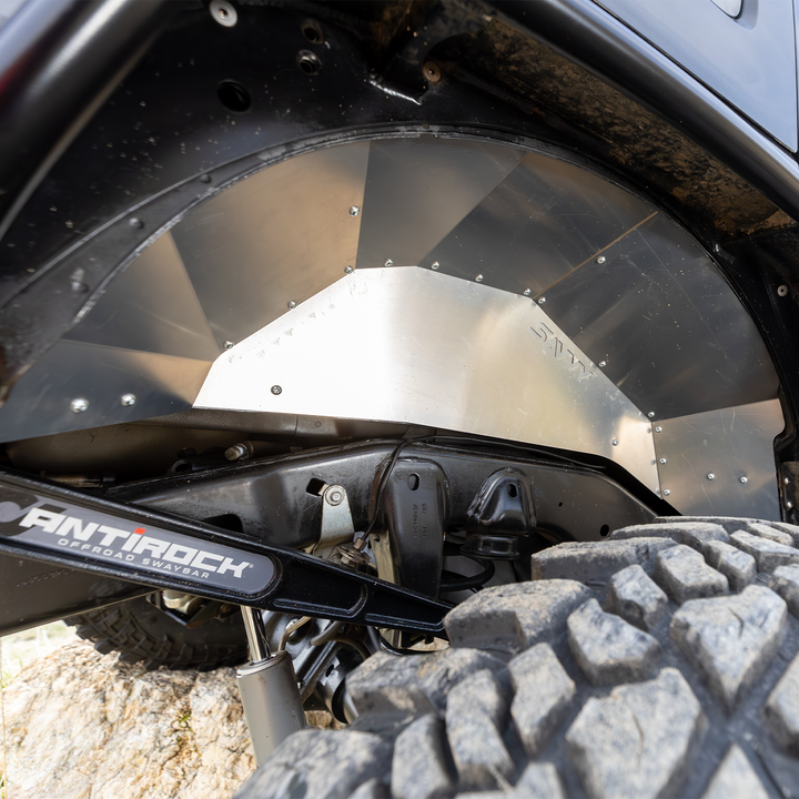 Savvy Rear Inner Fenders (High Clearance Aluminum) - 2007-2018 Jeep JK/JKU