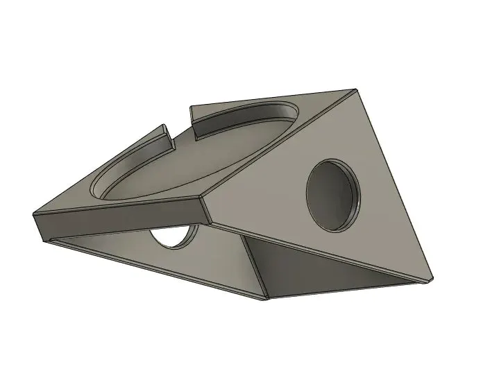 3.5" Round Wireless Charger Wall Mount - Skinny Pedal Racing