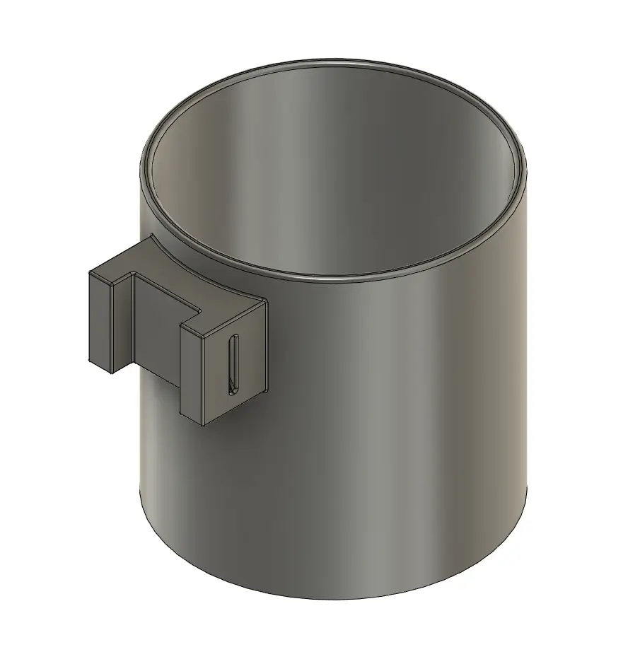 Square Tube Mounted Cup Holders - Skinny Pedal Racing