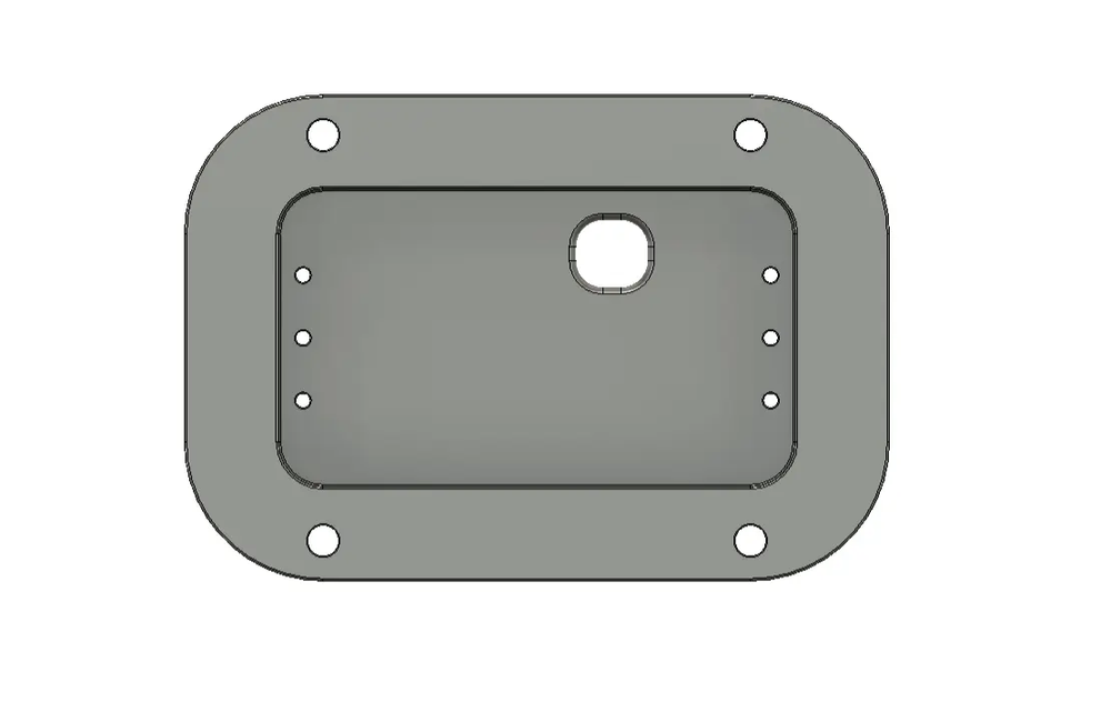 Auxbeam BA80 / AR-820 Flush Mount Bracket - Skinny Pedal Racing