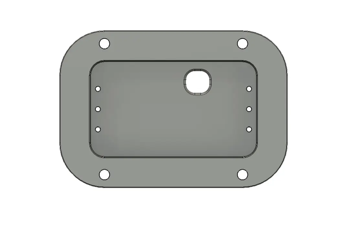 Auxbeam BA80 / AR-820 Flush Mount Bracket - Skinny Pedal Racing