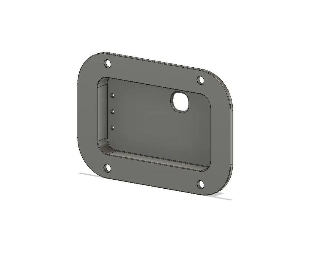 Auxbeam BA80 / AR-820 Flush Mount Bracket - Skinny Pedal Racing