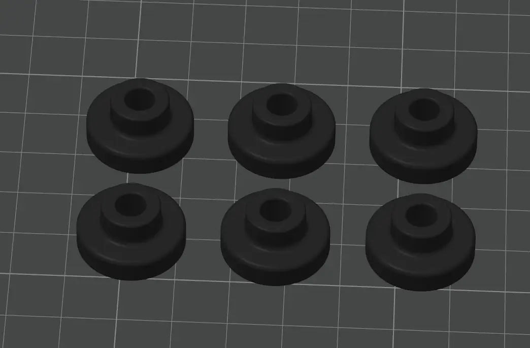 Wall Banner Mounting Spacers - Skinny Pedal Racing