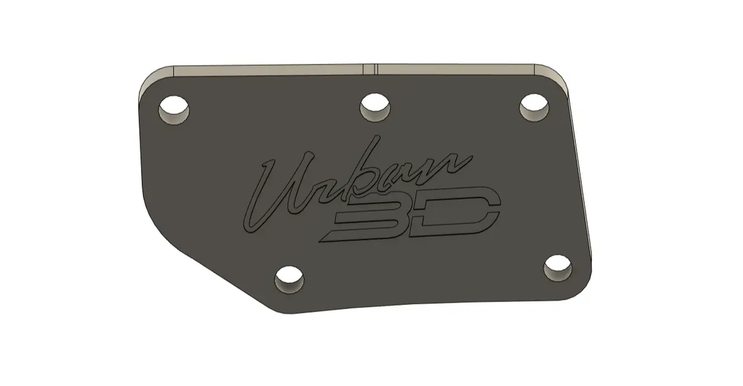 Ford 6.7L Oil Filter Adapter Block Off Plate 2011-2019 Superduty - Skinny Pedal Racing