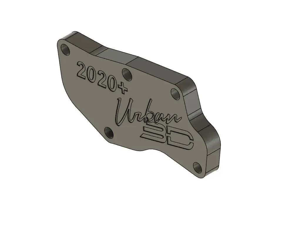 6.7 Oil Filter Adapter Block Off Plate 2020+ - Skinny Pedal Racing