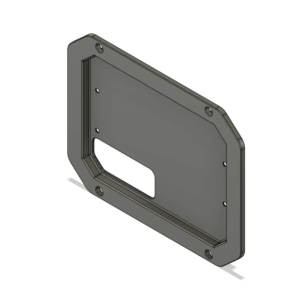 Auxbeam 12 Button Flat Mount - Skinny Pedal Racing