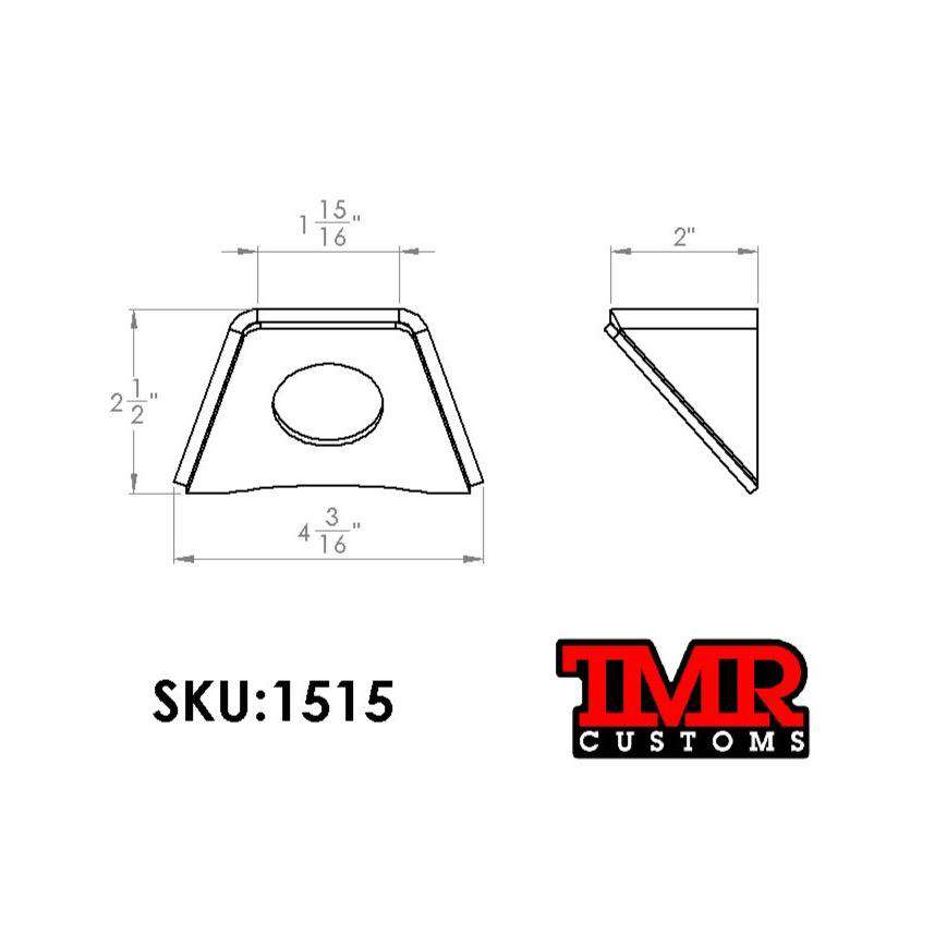 TMR Customs Tube Mounting Foot