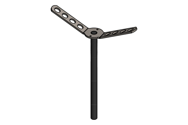 Cagewrx Can-Am Spare Tire Carrier Spinner Assembly