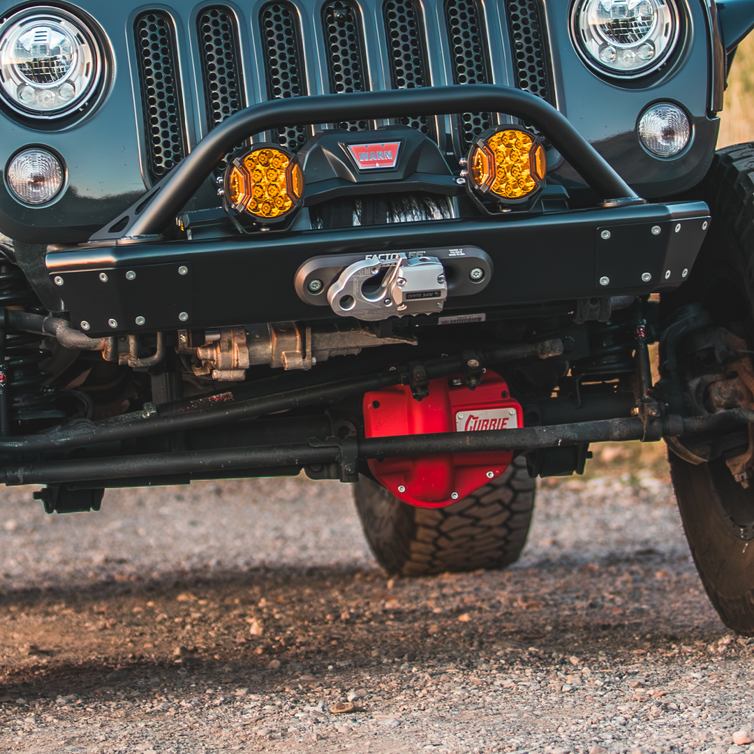 Savvy Legacy Front Bumper Hard Core Corners (Stainless Steel) - 2007-2026 Jeep JK/JL/JT