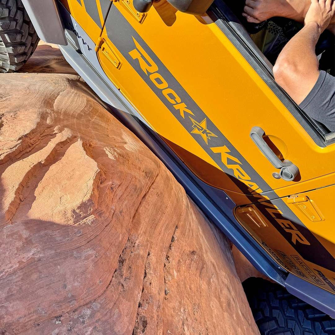 Savvy Rock Sliders Krawler Lite (Bolt On) - 2007-2018 Jeep JKU