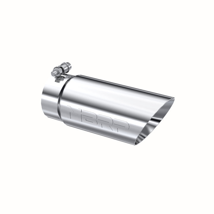 MBRP Exhaust Tip 4" O.D. Dual Wall Angled 3 1/2" Inlet 10" Length T304 Stainless Steel T5110