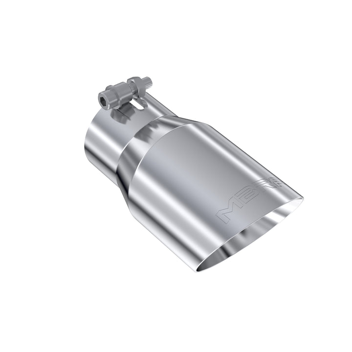 MBRP Exhaust Tip 4" O.D. Dual Wall Angled Rolled End Fits Aluminized Steel 3" Systems T5122