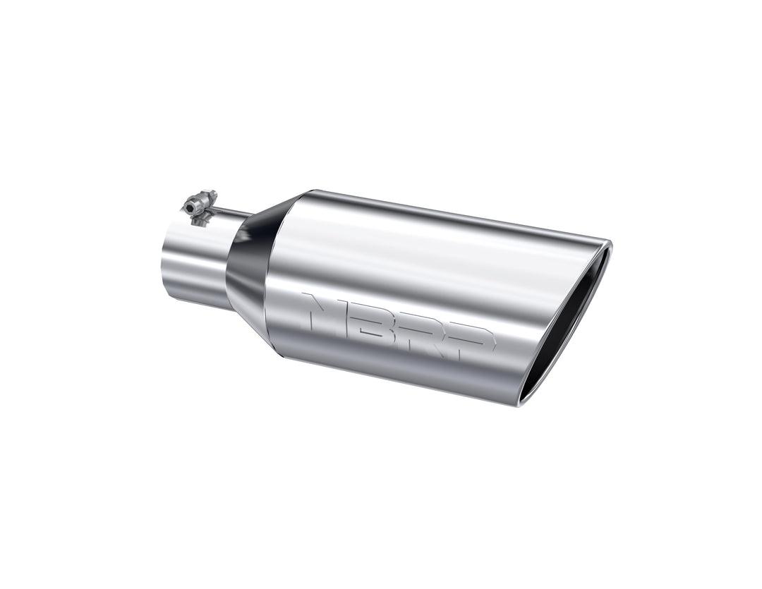 MBRP Exhaust Tail Pipe Tip 7" O.D. Rolled End 4" Inlet 18" Length T304 Stainless Steel T5126