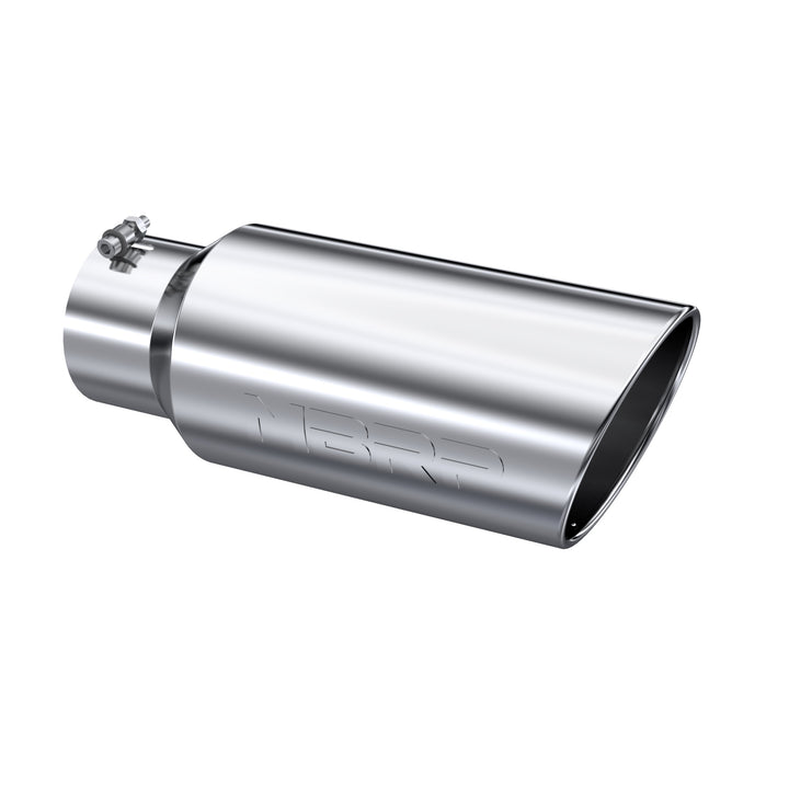 MBRP Exhaust Tip 7" O.D. Rolled End 5" Inlet 18" Length T304 Stainless Steel T5127