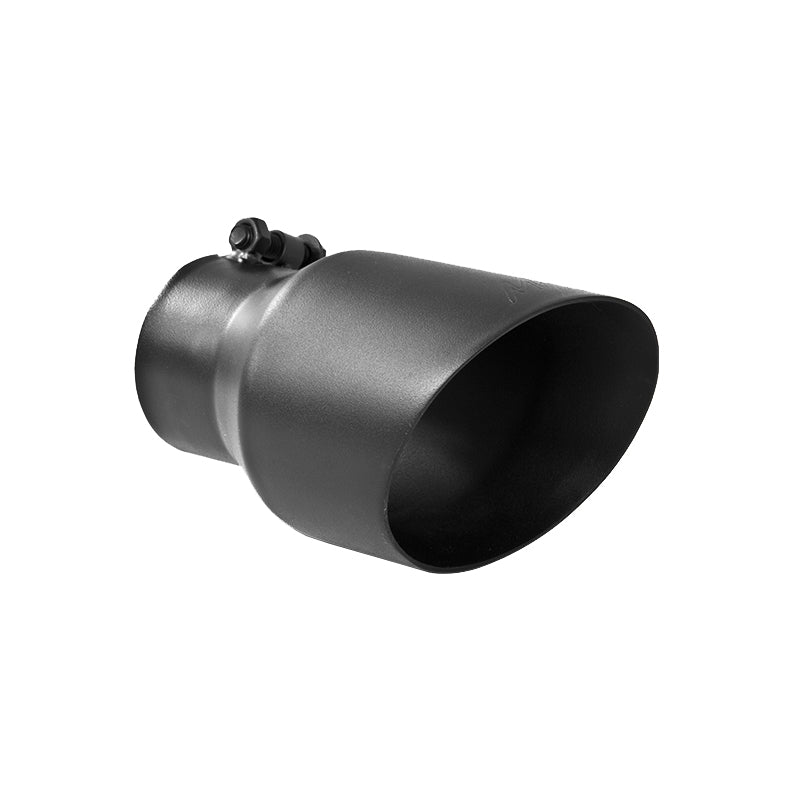 MBRP Exhaust Tip 4 1/2" O.D. Dual Wall Angled Fits Aluminized Steel 3" Systems T5151BLK