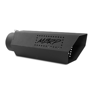 MBRP Universal 5" Hexagon Shaped Black Series No Back Plate Exhaust Tip T5165BLK
