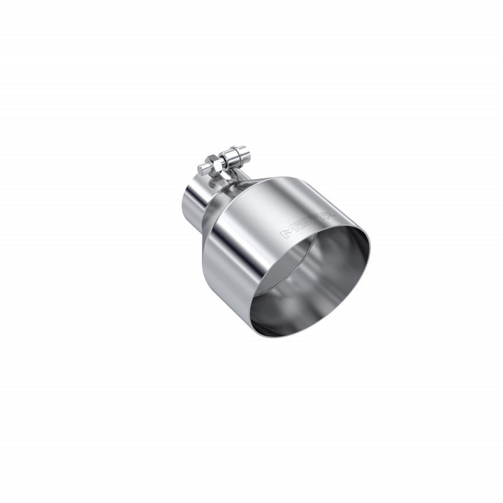 MBRP Exhaust Tip 2.5" ID 5" OD Out 6.5" Length Angle Cut Single Wall T304 Stainless Steel T5190