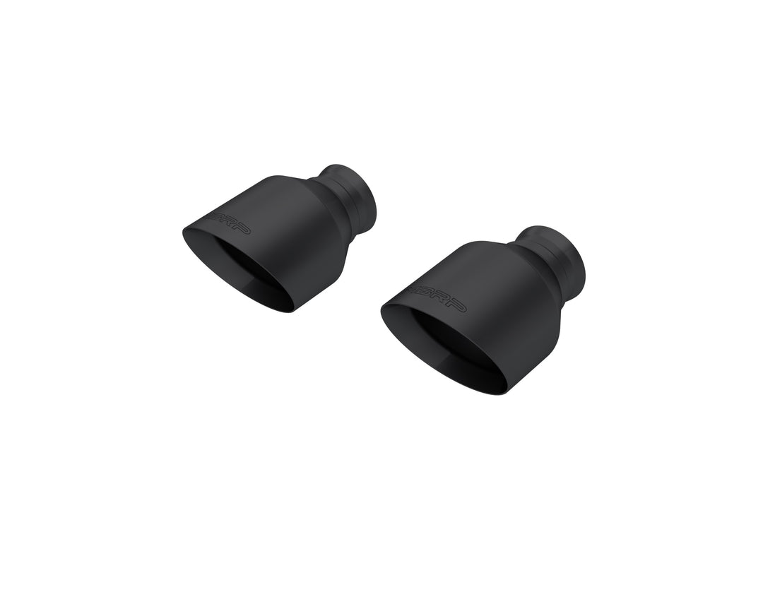 MBRP 2015-Up Dodge Durango/Charger Black-Coated Tips 5" OD Out, Angle Cut, Sold In Pairs T5197BLK