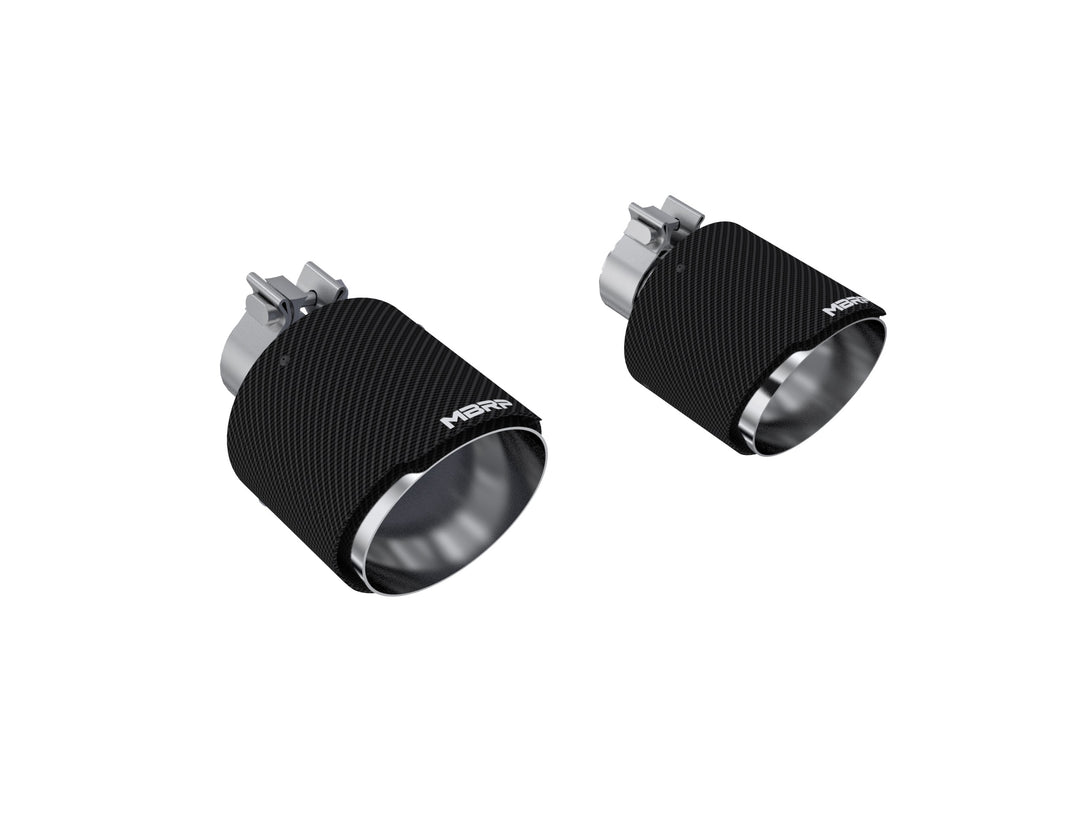 MBRP 2017-Up Subaru/ Toyota BRZ/GR86 Carbon Fiber 5" OD Tip Sold In Pairs T5202CF