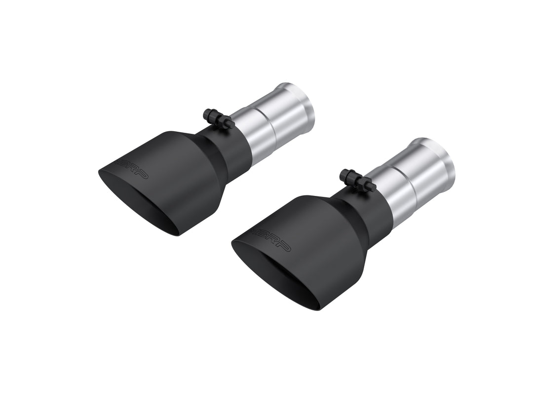 MBRP 2025-Up Ram 1500 3.0L SST 5" OD Black-Coated Stainless Steel Tips Sold in Pairs T5204BLK