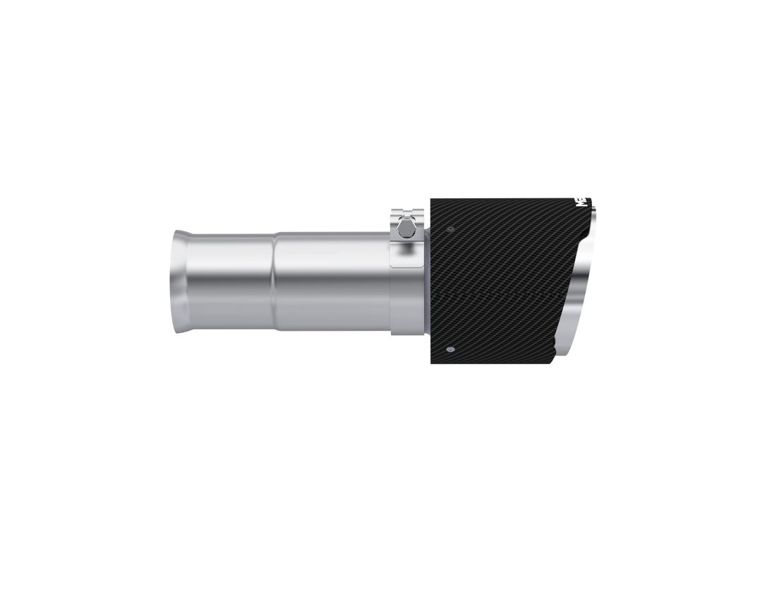 MBRP 2025-Up Ram 1500 3.0L SST 5" OD Carbon Fiber and Stainless Steel Tips Sold in Pairs T5204CF