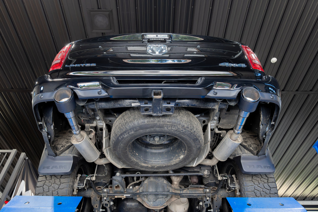 MBRP 2025-Up Ram 1500 3.0L SST 5" OD Carbon Fiber and Stainless Steel Tips Sold in Pairs T5204CF