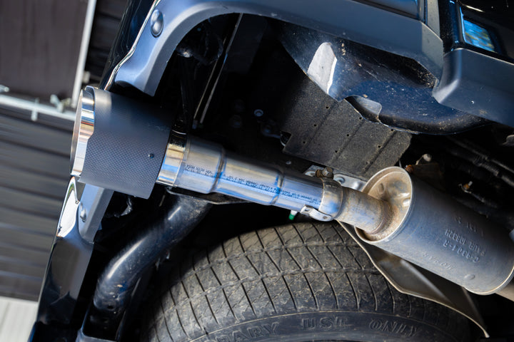 MBRP 2025-Up Ram 1500 3.0L SST 5" OD Carbon Fiber and Stainless Steel Tips Sold in Pairs T5204CF