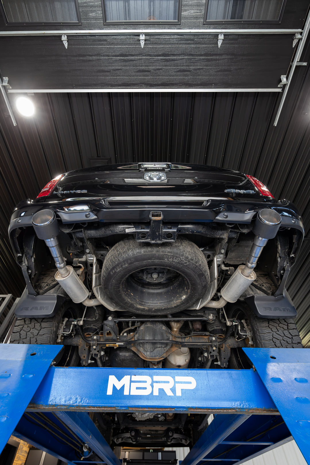 MBRP 2025-Up Ram 1500 3.0L SST 5" OD Carbon Fiber and Stainless Steel Tips Sold in Pairs T5204CF