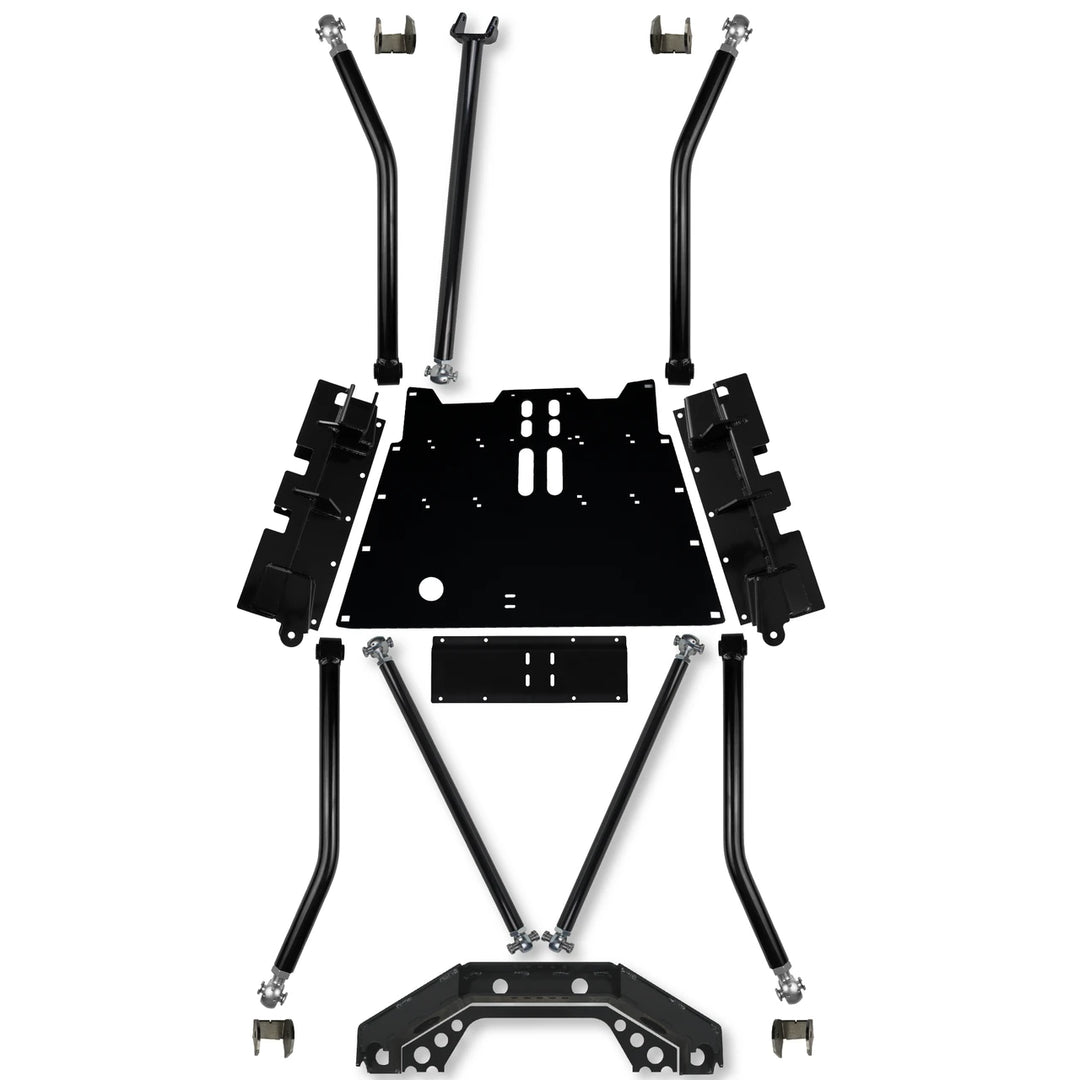 Rock Krawler X-Factor X2 Long Arm Upgrade - 2004-2006 Wrangler Unlimited LJ - kit photo