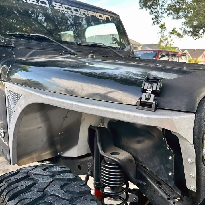 Savvy Front Inner Fenders (For Legacy Highline Fenders) - 1996-2006 Jeep TJ/LJ