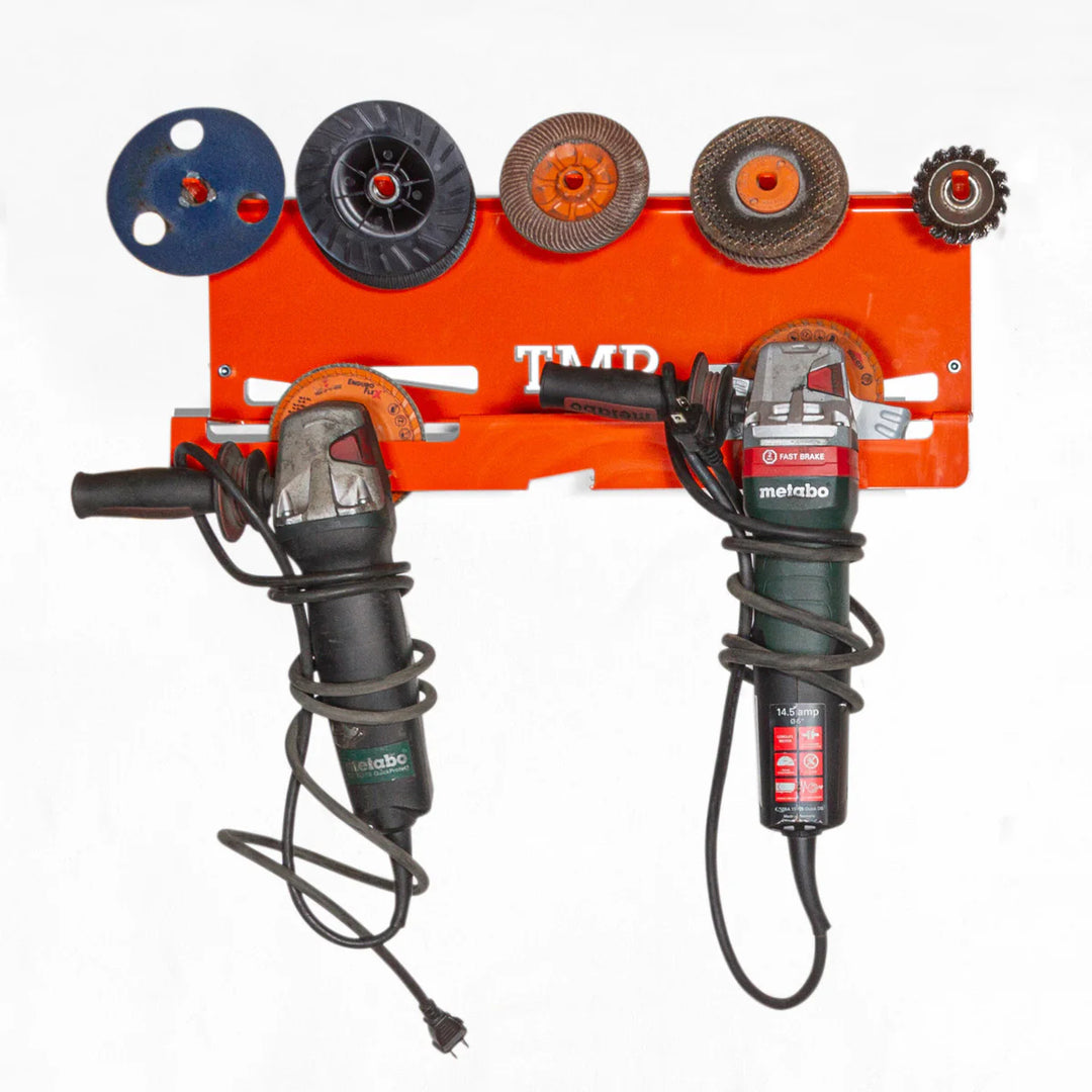 TMR Angle Grinder & Abrasive Organizer - Skinny Pedal Racing