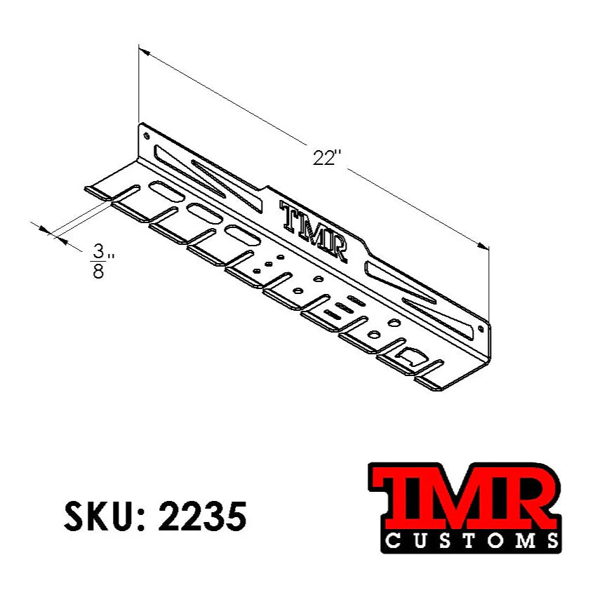 TMR Air Tool Organizer Rack - Skinny Pedal Racing