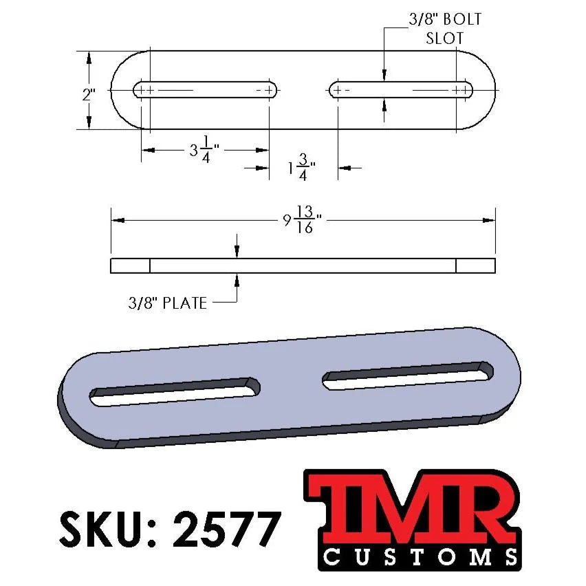 TMR Large Welding & Fixture Table Assembly Tie-Down - Skinny Pedal Racing