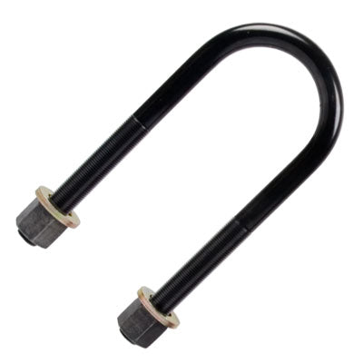 Ram Single HD E-Coated 9/16 Inch 18 UNF U-Bolt For 3.50 Inch Axle Tube Synergy MFG | SKU UB-3500