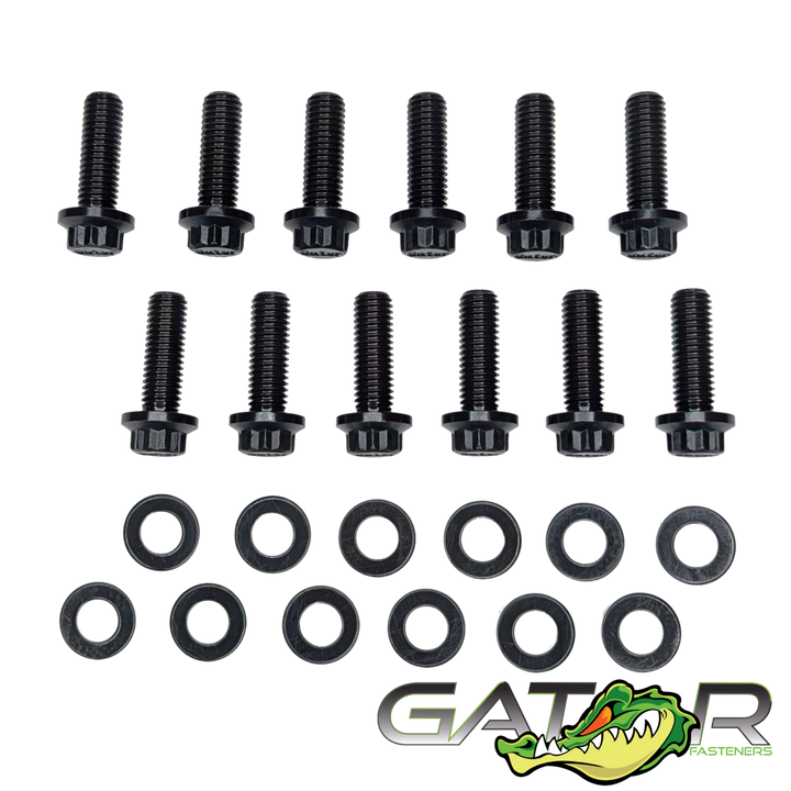 Heavy Duty Up-Pipe Bolt Kit for 2001-2016 Silverado/Sierra 2500/3500 HD 6.6L Duramax Diesel Gator Fasteners | SKU UPBK66-JDZH