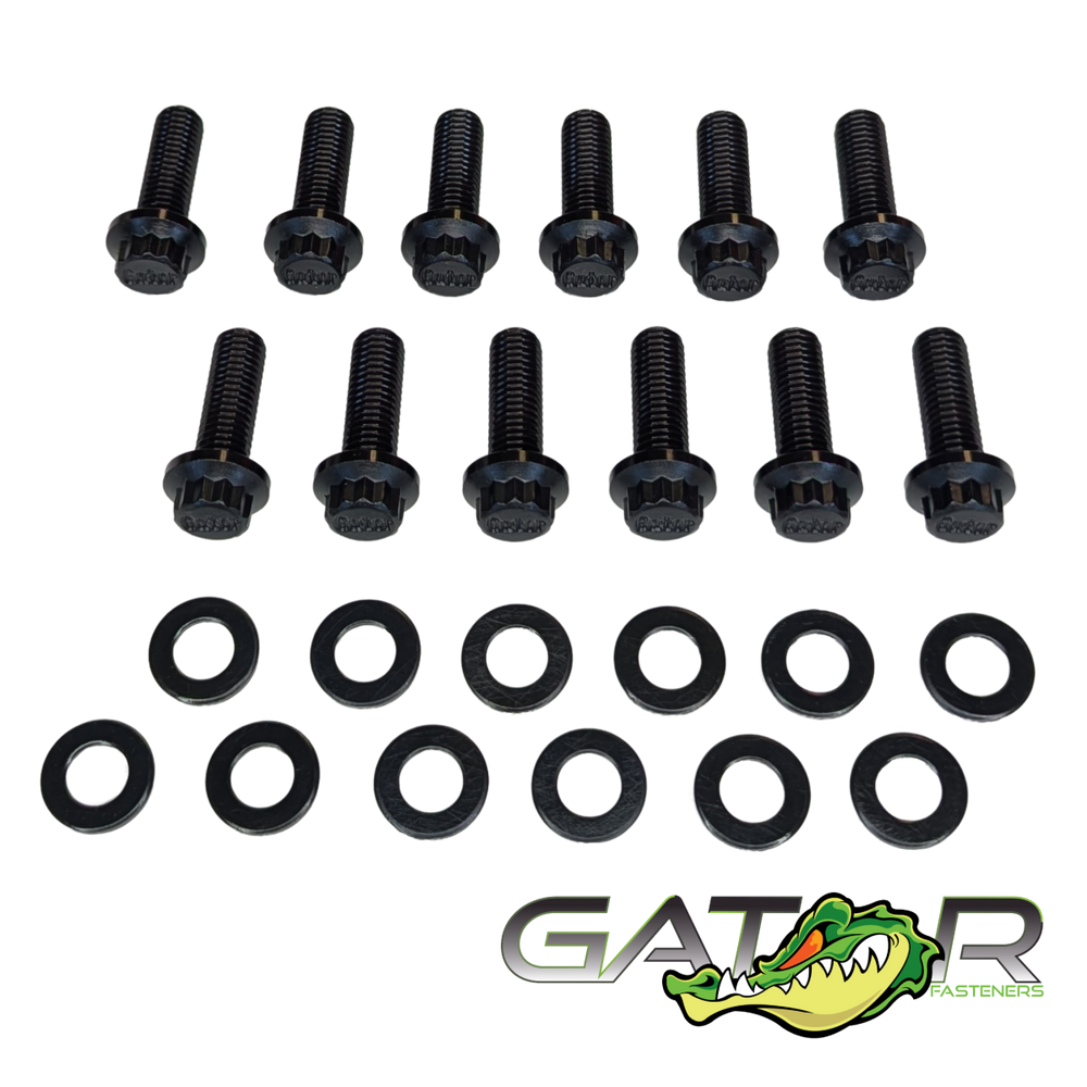 Heavy Duty Up-Pipe Bolt Kit for 2001-2016 Silverado/Sierra 2500/3500 HD 6.6L Duramax Diesel Gator Fasteners | SKU UPBK66-JDZH