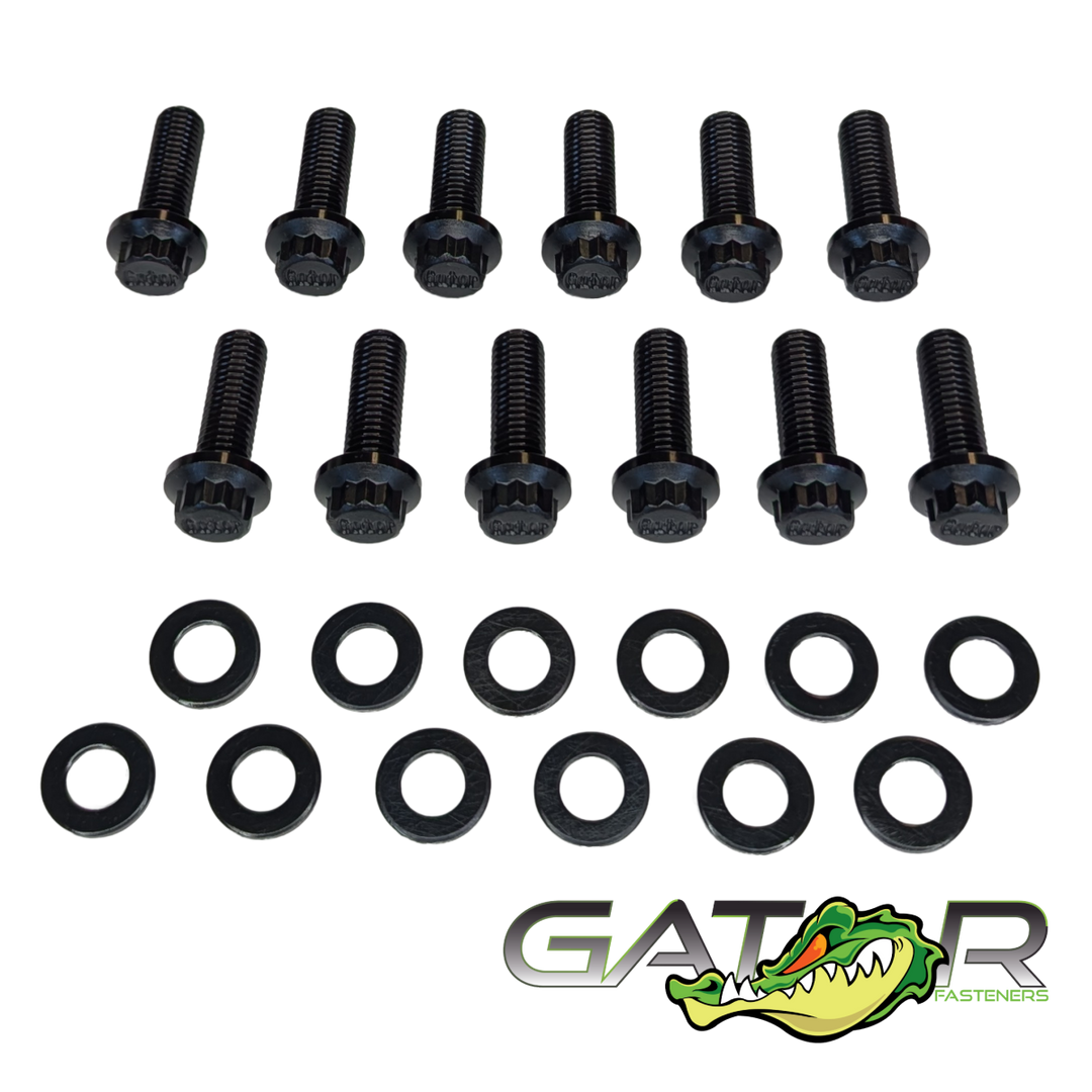 Heavy Duty Up-Pipe Bolt Kit for 2001-2016 Silverado/Sierra 2500/3500 HD 6.6L Duramax Diesel Gator Fasteners | SKU UPBK66-JDZH